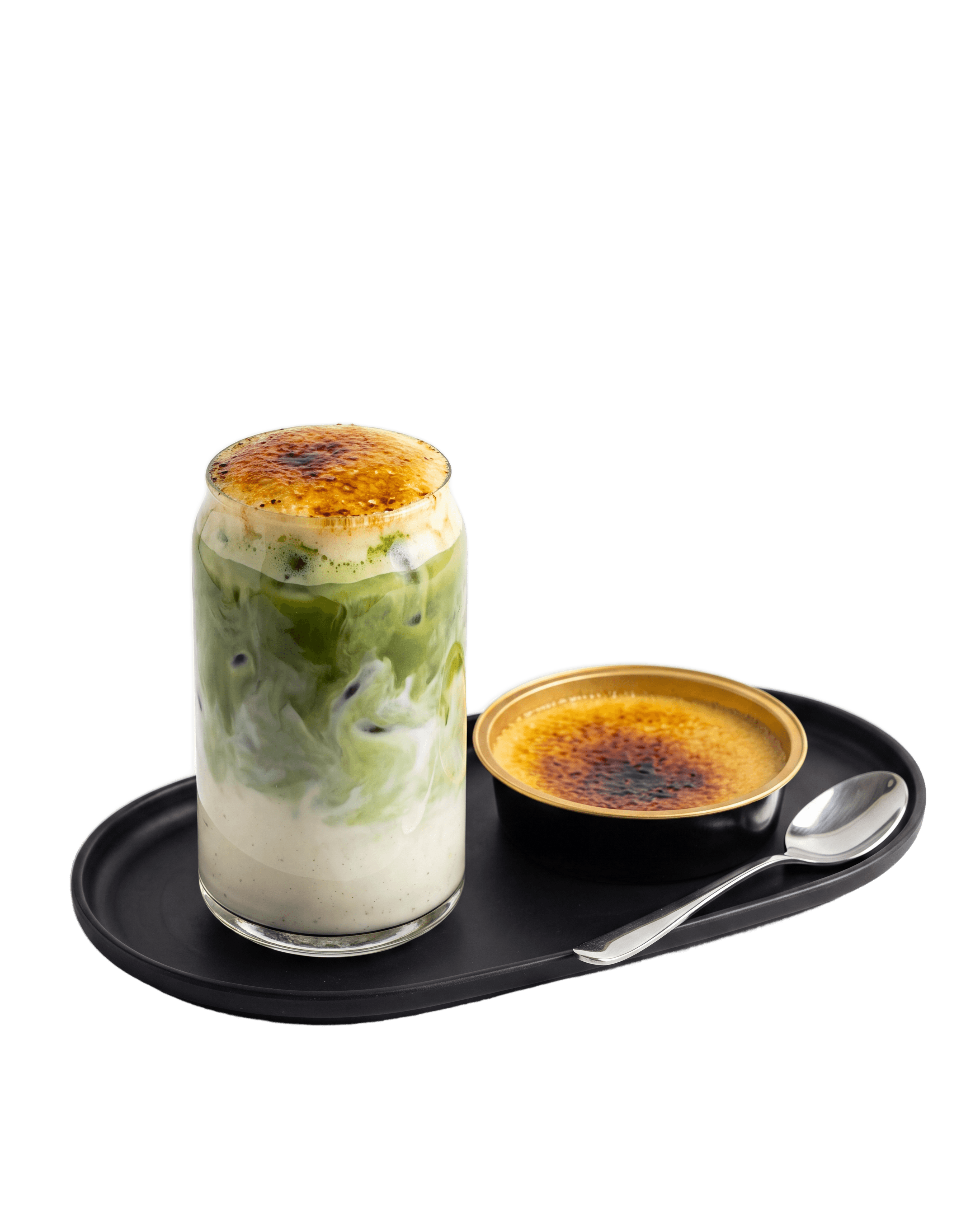 Matcha & crème brûlée